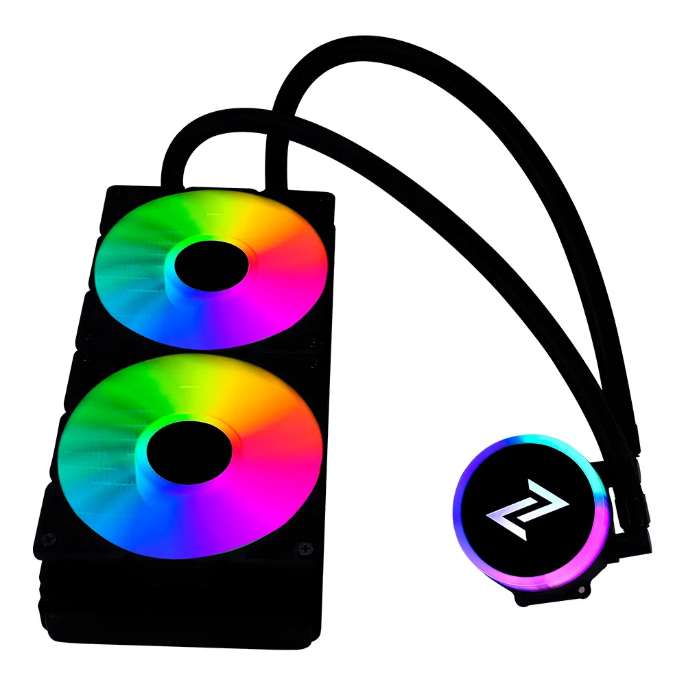 Water Cooler Neologic Liquid Color Dark Storm 2.4 Intel/AMD, Rainbow, 240mm, Preto 5