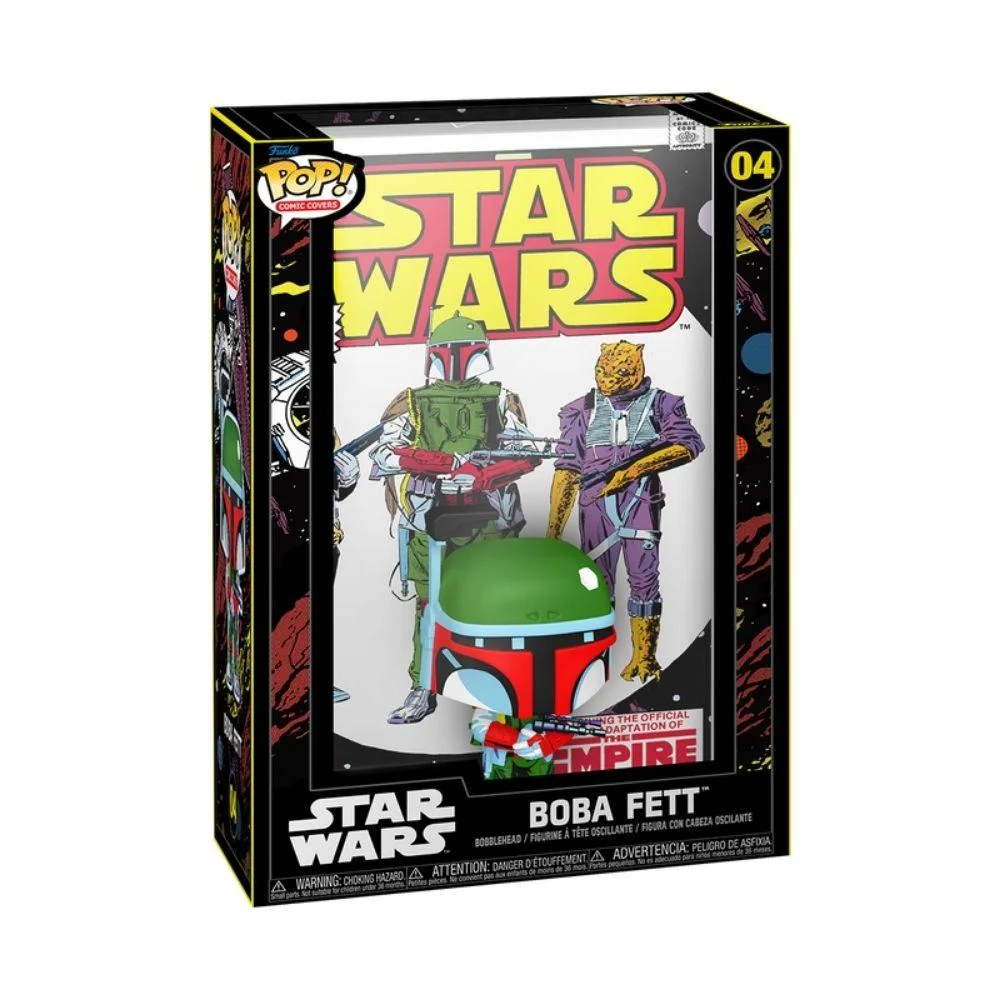 Imagem 3 de 3 do produto Boneco Funko Pop! Comic Cover - Star Wars - Boba Fett