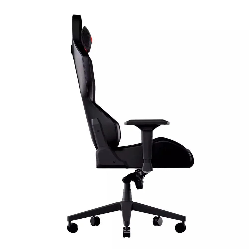 Cadeira Gamer Sentinel Mint Green Pcyes, Até 150KG, Inclinação de 135 Graus, Suporte Ergonômico, Preta
