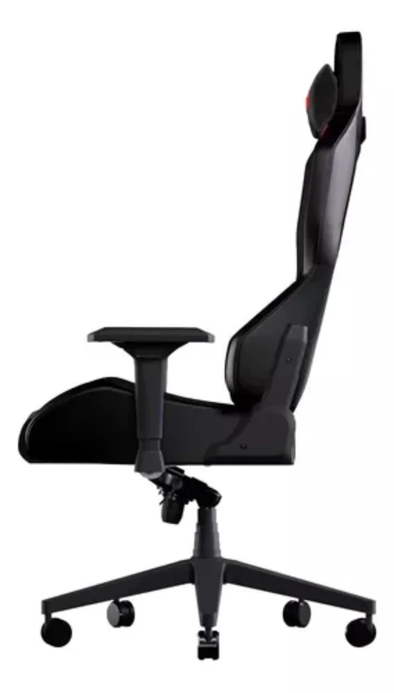 Cadeira Gamer Sentinel Mint Green Pcyes, Até 150KG, Inclinação de 135 Graus, Suporte Ergonômico, Preta