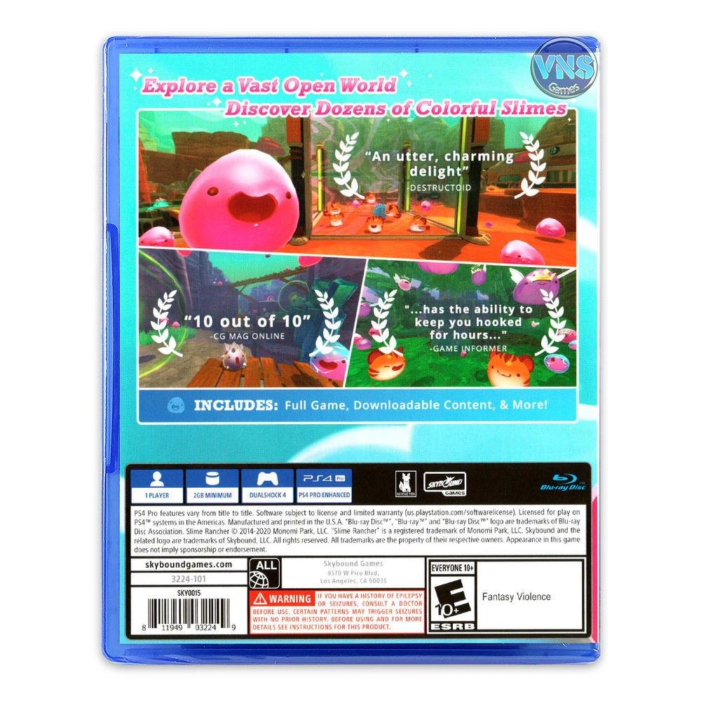 Jogo Slime Rancher Deluxe Edition Ps4 KaBuM - Main Image