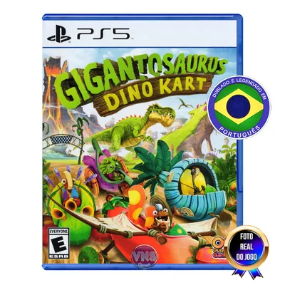 Jogo Gigantosaurus Dino Kart, Ps5 - Mídia Física
