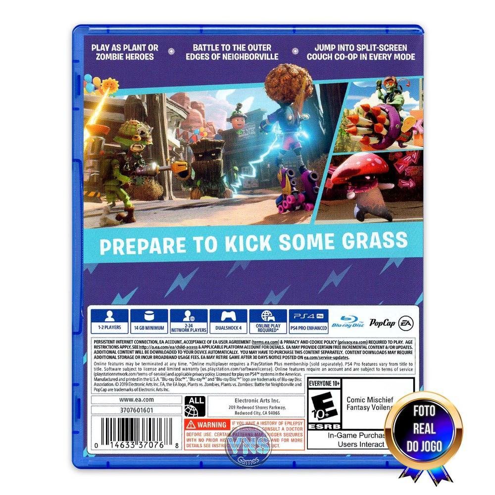 Imagem 3 de 5 do produto Jogo Plants Vs. Zombies, Battle For Neighborville, Ps4 - Mídia Física