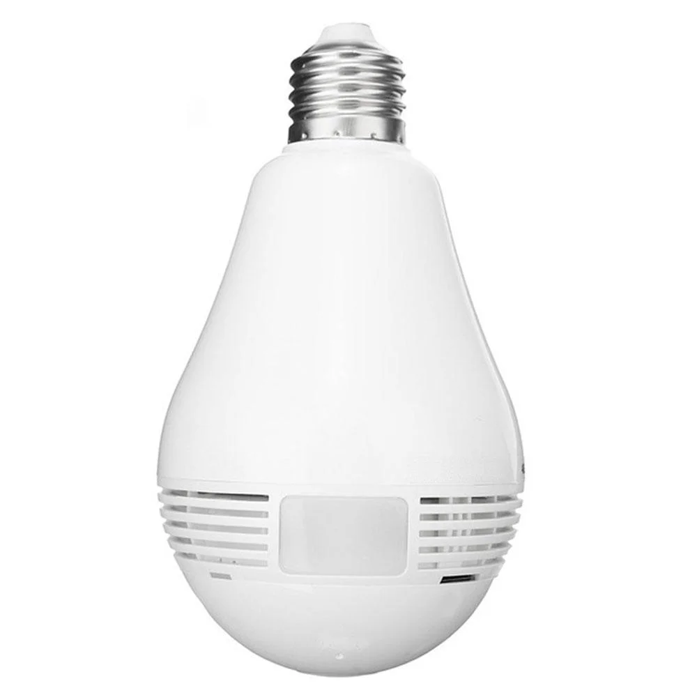 Câmera Ip Lâmpada LED 360 Vr-c9-c Vr Cam Espiã Infra Noturna Câmera Ip Lâmpada LED 360 Vr-c9-c Vr Cam Espiã Infra Noturna