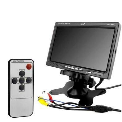 Tela Tft Lcd 7 Polegadas Monitor Veicular Carro