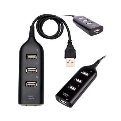 Hub USB 2.0 Lehmox, 4 portas USB 480Mbps - Ley-11