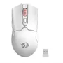 Mouse Gamer Redragon Fyzu Pro 26000 Dpi 6 Botões Pixart Paw3395 - Branco