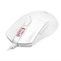 Mouse Gamer Redragon Fyzu Pro 26000 Dpi 6 Botões Pixart Paw3395 - Branco