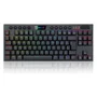 Teclado Mecânico Redragon K622, Gamer Horus TKL, RGB, Switch Brown, Com Fio, Preto