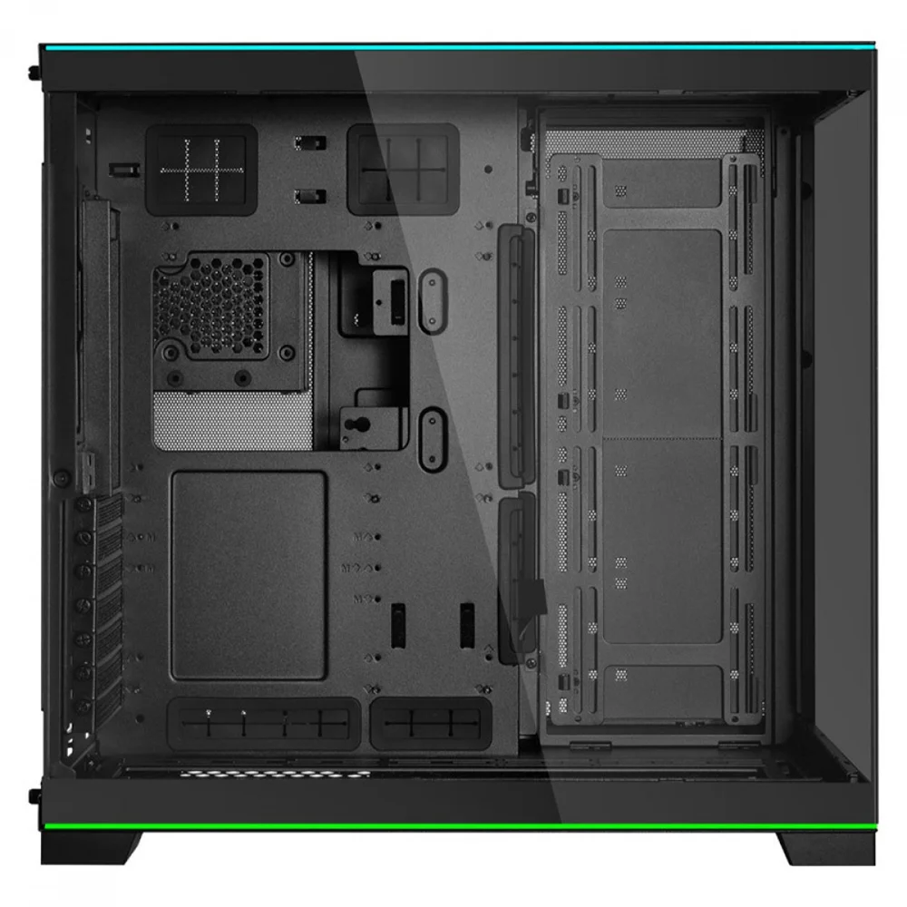 Imagem 3 de 5 do produto Gabinete Gamer Lian Li O11 Dynamic Evo, Mid Tower, RGB, Frontal, Lateral Vidro Temperado, Sem Fan, Sem Fonte, Preto - O11deRGBx