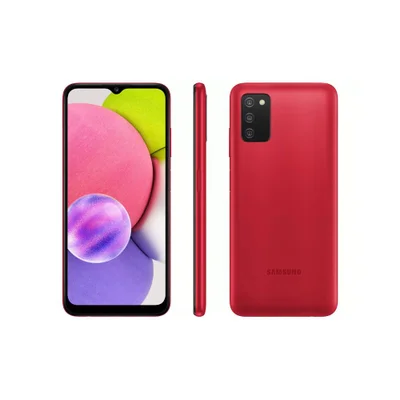 Usado: Samsung Galaxy A03s 64 Gb Vermelho Bom - Trocafone