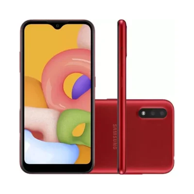 Usado: Samsung Galaxy A01 32gb Vermelho Muito Bom - Trocafone