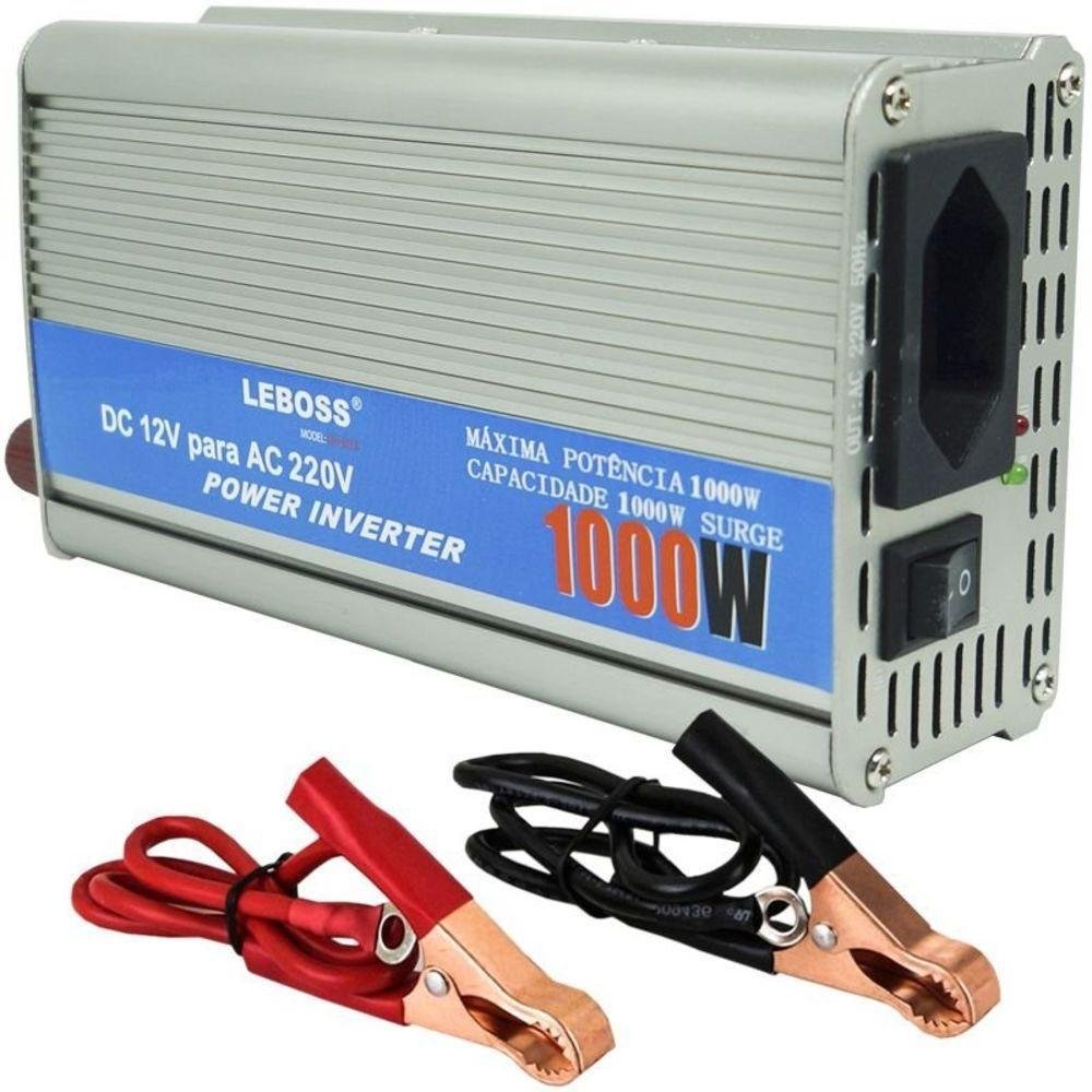 Inversor Conversor Veicular C/ Potência 1000w 12v P/ 220v - Leboss
