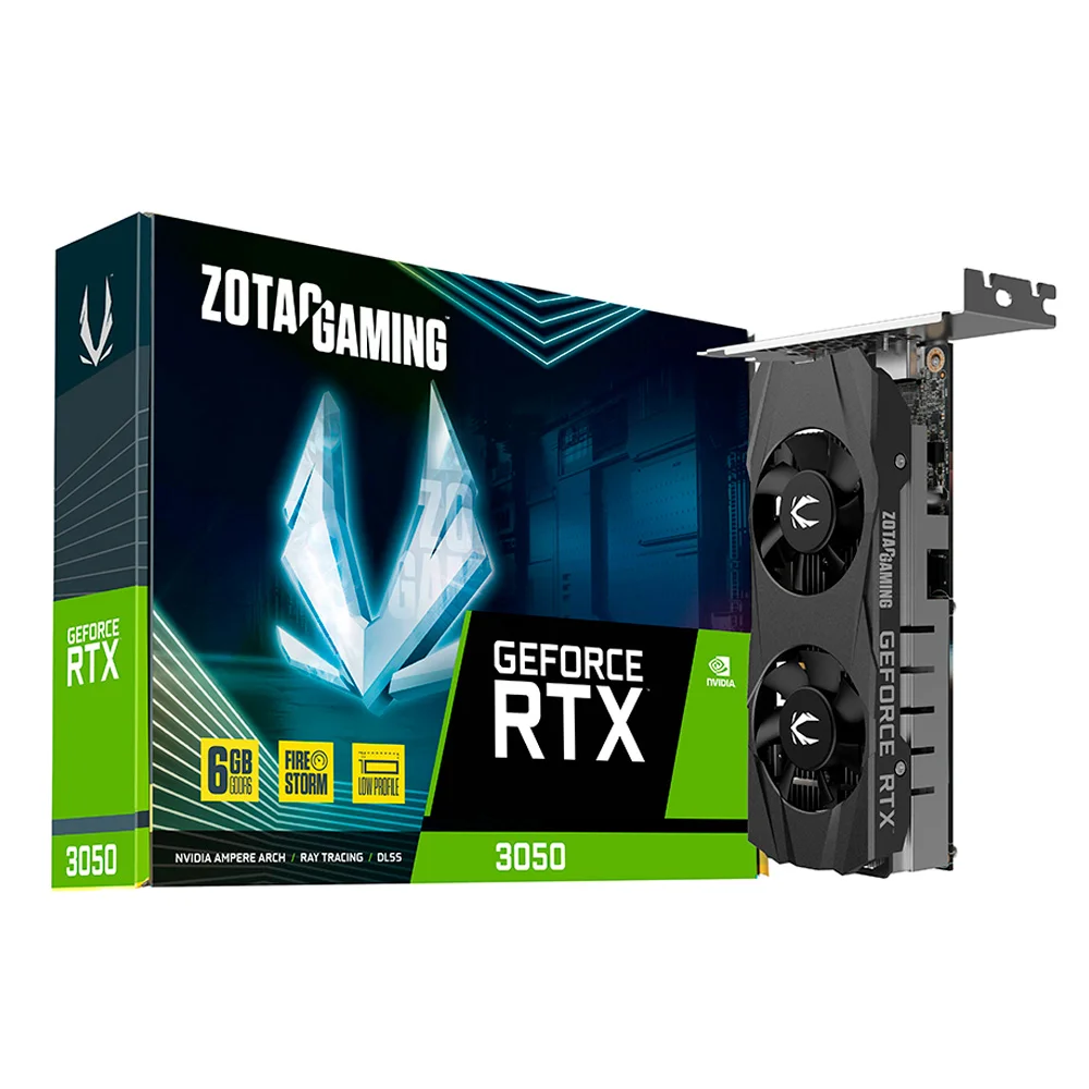 ZOTAC RTX3050 6GB ロープロファイル Placa De Vídeo Zotac RTX 3050 KaBuM