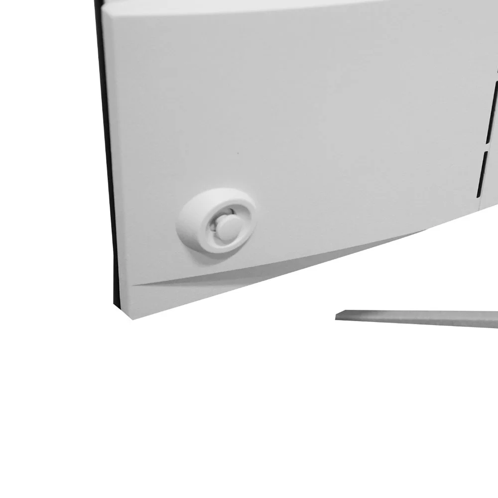 Imagem 2 de 5 do produto Monitor Gamer Brazilpc 23.8 Polegadas Fullhd, 180hz, Curvo, R1500, Branco, 24r15, Widescreen