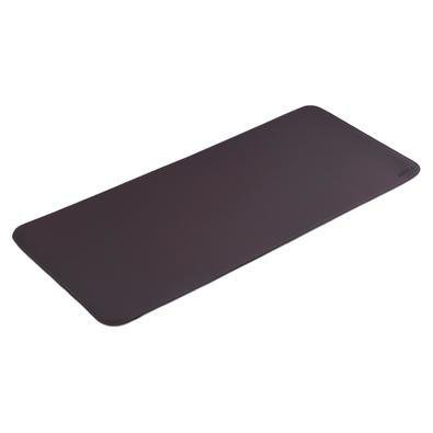 Mouse Pad Desk Pad Eddias (700x300mm) 70x30cm Em Couro Ecológico Minimalista Mesa Grande - Café