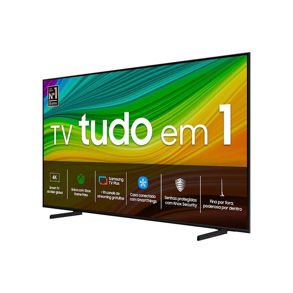 Imagem 3 de 5 do produto Smart Tv 75" Samsung QLED 4K, Modo Game, Tela Sem Limites, Design Slim, Visual Livre De Cabos, Alexa Built In - 75q60d