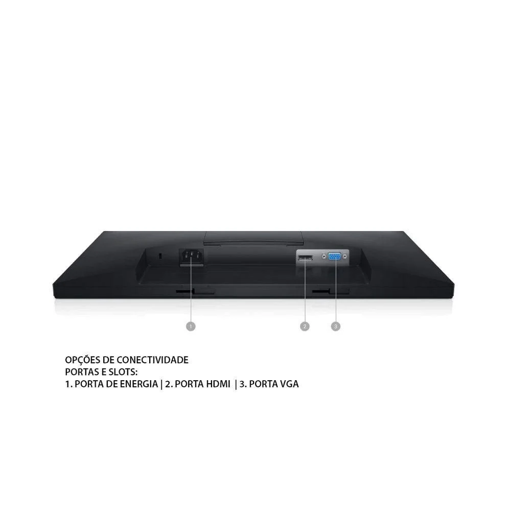Imagem 3 de 5 do produto Monitor Ultra 24" LED Hd, 75hz, HDMI, VGA, Widescreen
