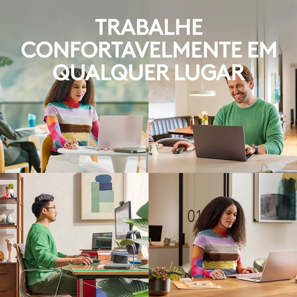 Imagem 3 de 5 do produto Mouse Sem Fio Logitech Mx Anywhere 3s Bluetooth Cinza