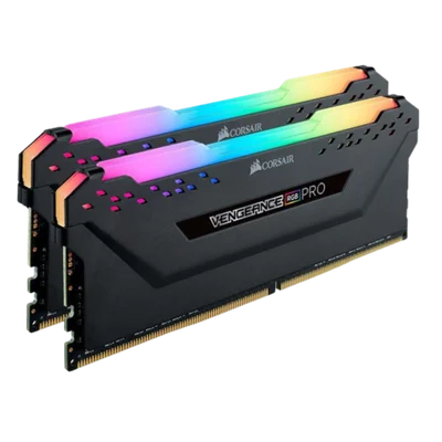Kit de memória VENGEANCE RGB PRO 32 GB (2 x 16 GB) DDR4 DRAM 3200 MHz C16 TUF Gaming Edition — Preto - CMW32GX4M2E3200C16