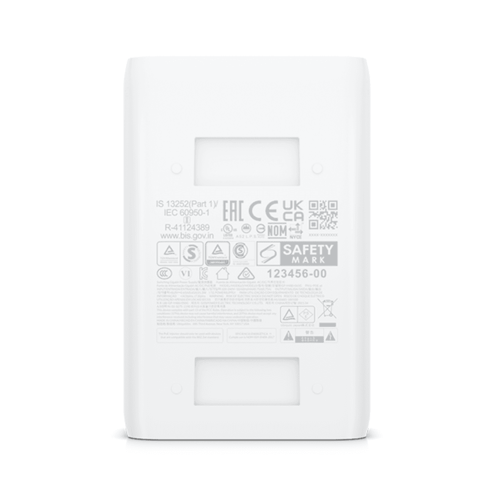 Imagem 3 de 5 do produto Fonte Injetor PoE+ Ubiquiti 48v 30w Unifi | Adaptador Para Alimentação