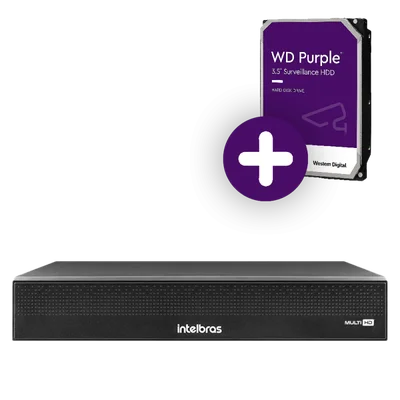 Dvr Intelbras 16 Canais 5mp Lite Com Hd 1TB | Gravador De Vídeo - Mhdx 3116-c