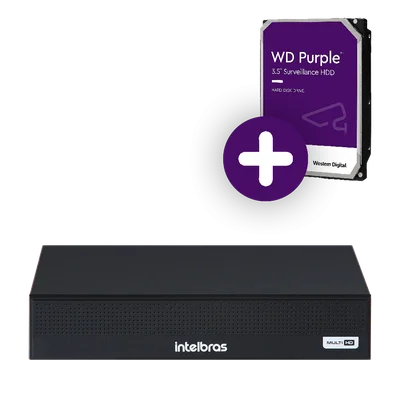 Dvr Intelbras 16 Canais 5mp Lite Com Hd 2TB | Gravador De Vídeo - Mhdx 3116-c