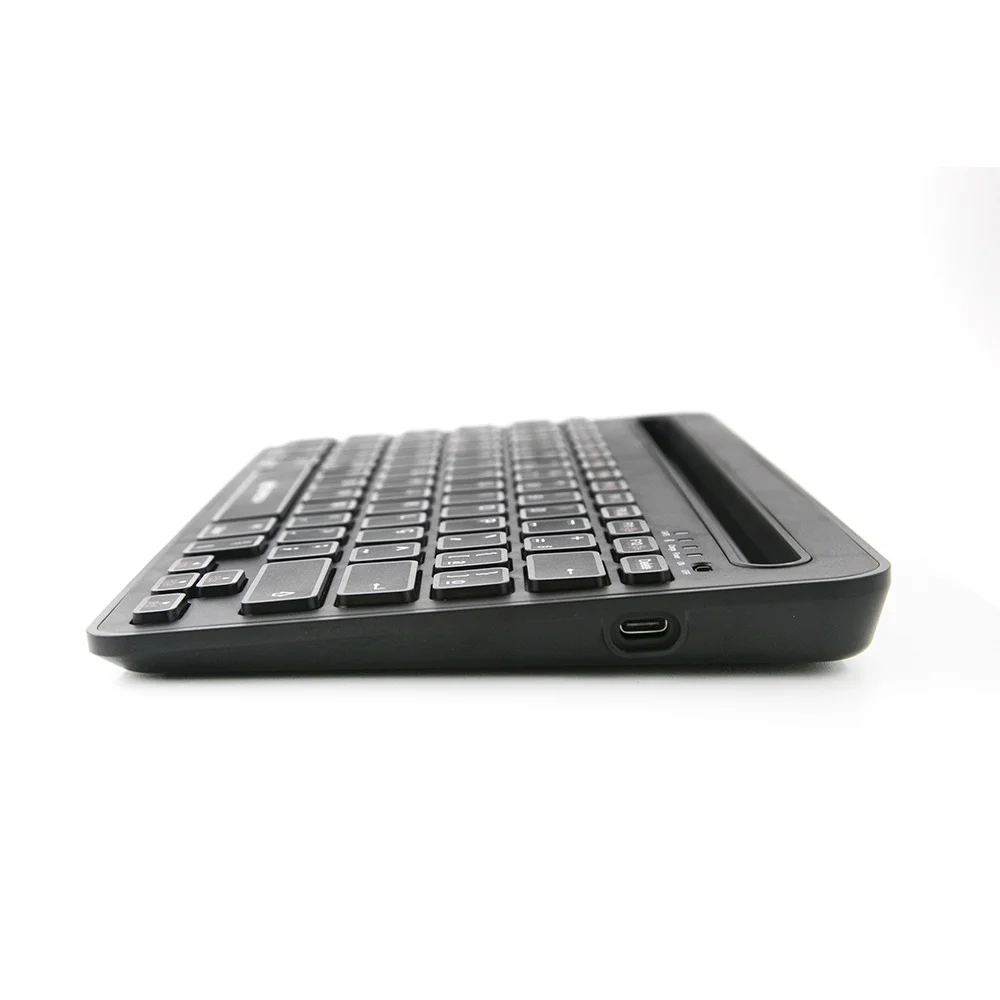 Imagem 3 de 5 do produto Teclado C3tech Multi-device Rc/bt K-bt100bk S/fio Teclas Baixas - Preto