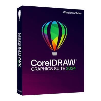 CorelDRAW Graphics Suíte 2024 (Windows/MAC) - COREL - Mídia Física, Versão Completa Vitalícia