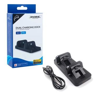 Carregador Duplo Ps4 Playstation 4 Base Dock 2 Controle Sony