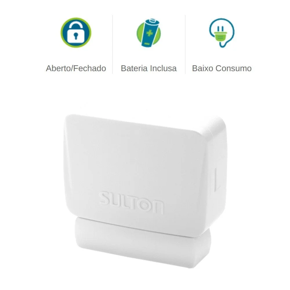 Sensor Magnético Digital Smw 250 Sulton Branco Sensor Magnético Digital Smw 250 Sulton Branco