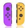 Conjunto De Controle De Joystick Sem Fio Nintendo Switch Joy-con, Cor Laranja