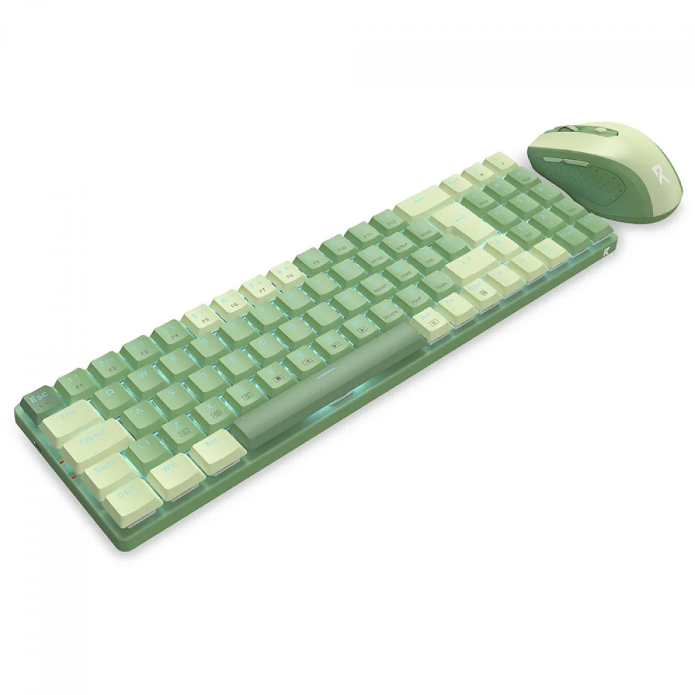 Imagem 4 de 4 do produto Kit Teclado E Mouse Gamer Redragon Mecânico Usb Bs-8772 - Verde