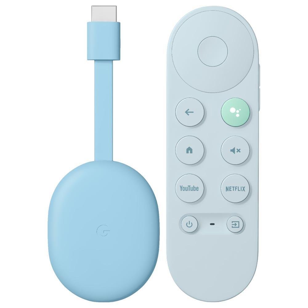 Chromecast Google 4 Ga01923-ca Google Tv / 4k - Sky - Azul