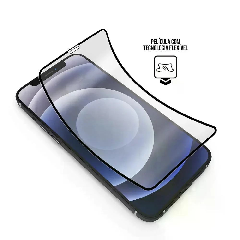 Imagem 3 de 5 do produto Película Para Iphone 15 Pro Max - Defender Glass Preta - Gshield