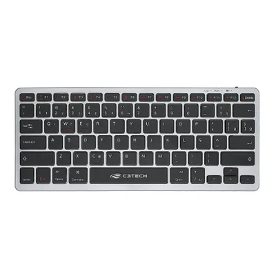 Teclado C3tech Bluetooth Recarregável - K-Bt50bk