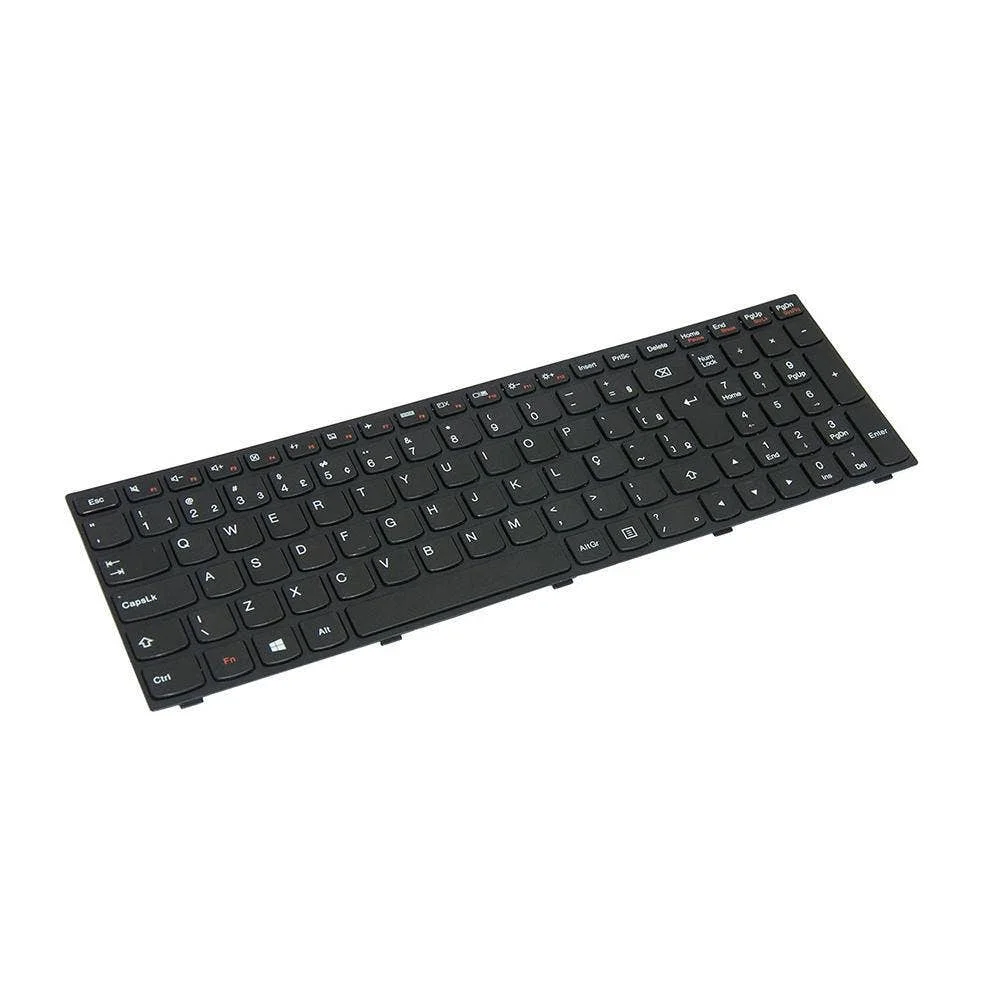 Teclado, Para Notebook Lenovo Ideapad 300-15isk, Preto Teclado, Para Notebook Lenovo Ideapad 300-15isk, Preto