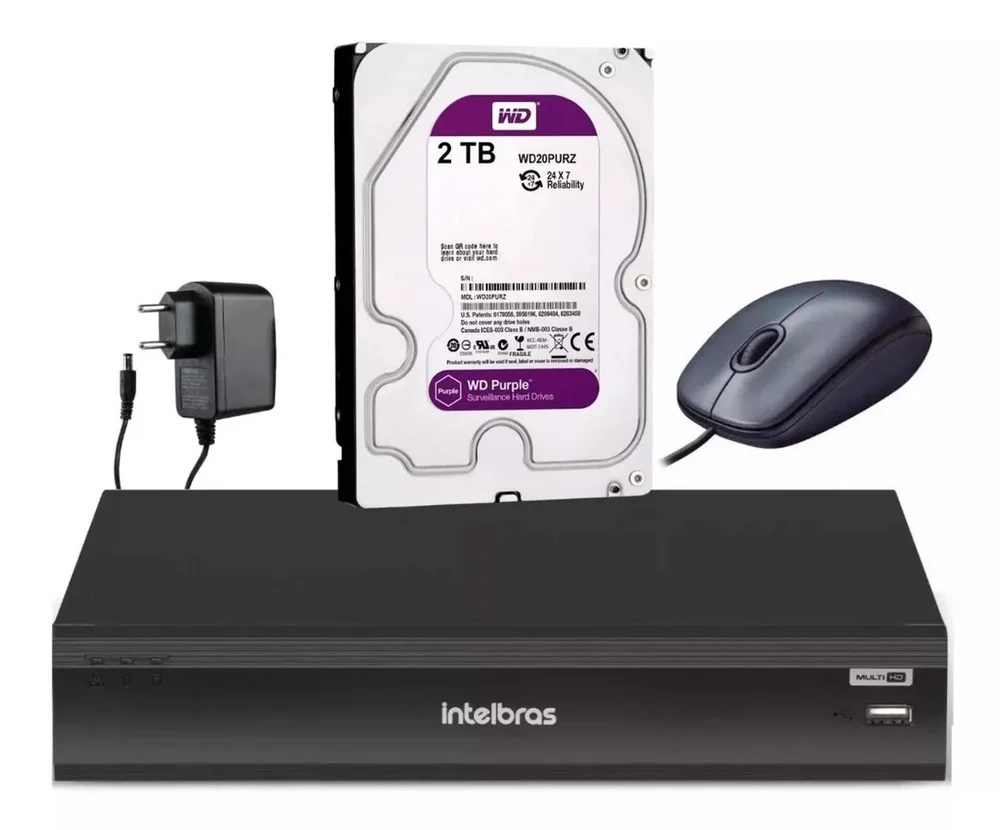 Dvr Multi Hd Intelbras Imhdx 3008 C/hd 2TB Purple