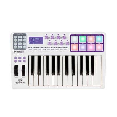 Teclado Controlador Midi Waldman Carbon 25 Teclas 8 Pads - Tc0102