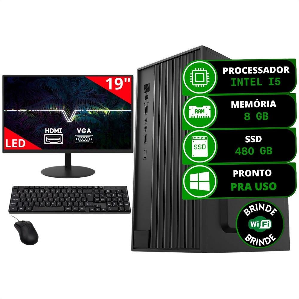 BTOデスクトップPC Core i5 8Gメモリ480G SSD 6T HDD KaBuM Aperte o K e evolua com as maiores ofertas