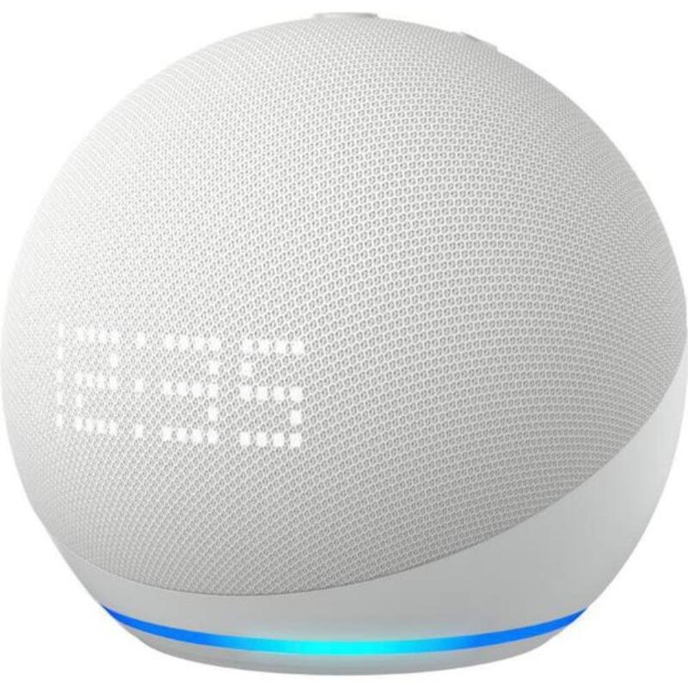 Amazon Echo Dot 5ª Geração Alexa Com Relógio / Wi-fi / Bluetooth Cor:branco