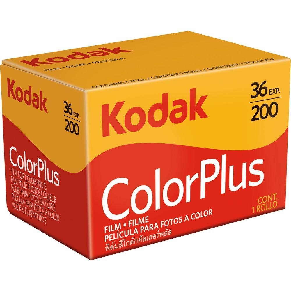 Filme Fotográfico 35mm Kodak Colorplus Iso 200 Colorido 36 Poses