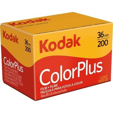 Filme Fotográfico 35mm Kodak Colorplus Iso 200 Colorido 36 Poses
