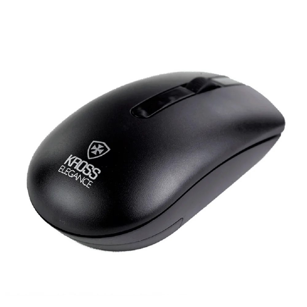 Imagem 4 de 5 do produto Mouse  Kross Elegance Recarregável, Sem Fio, 1600DPI, 4 Botões, Preto