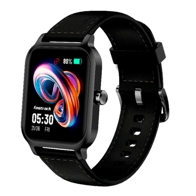 Smartwatch Level LVW-10, Tela TFT de 1.83", Compatível com, iOS, Android, Em Couro, Preta