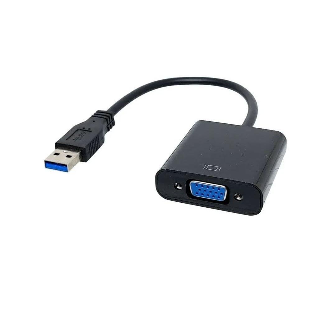 Cabo Conversor USB 3.0 Para VGA, FULL HD