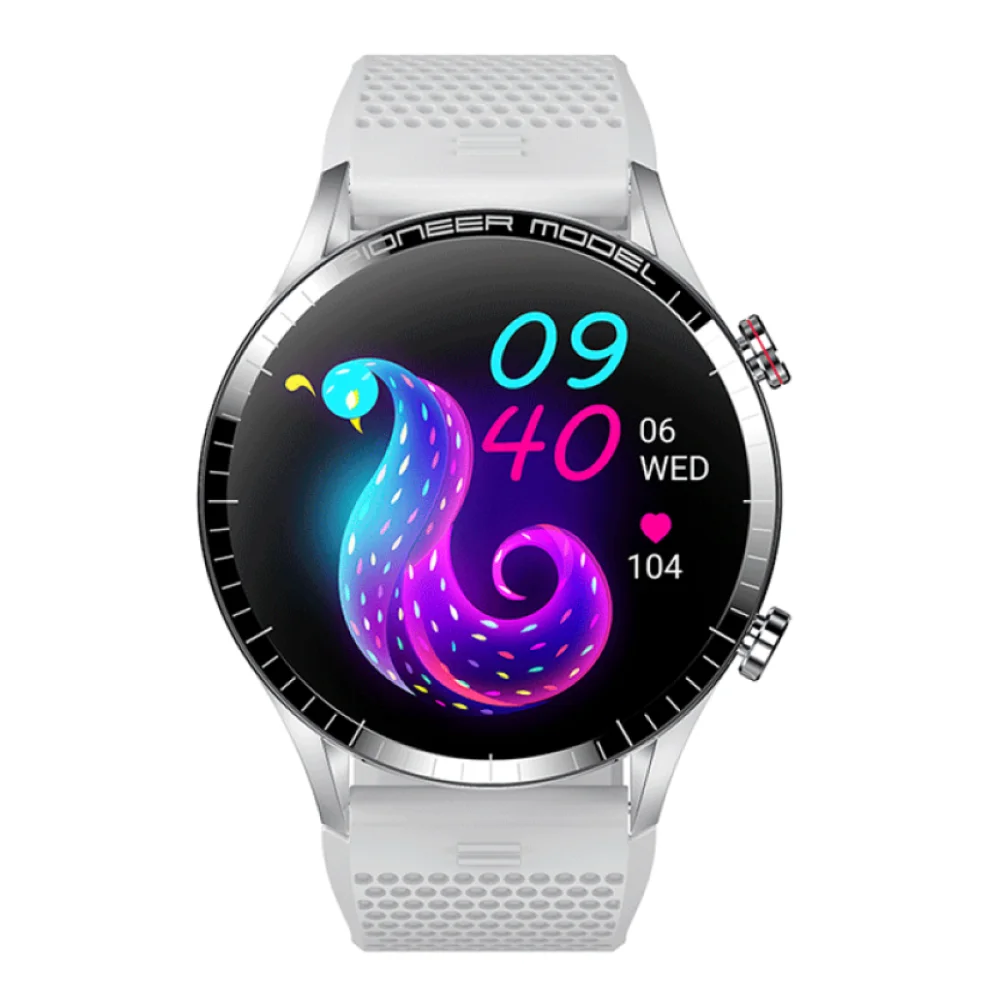 Imagem 3 de 4 do produto Smartwatch Level Lvw50 Tela AmoLED De 1.3" Compatível Com IOS E Android GPS Notificações Ligação Cor: Silver Grey.