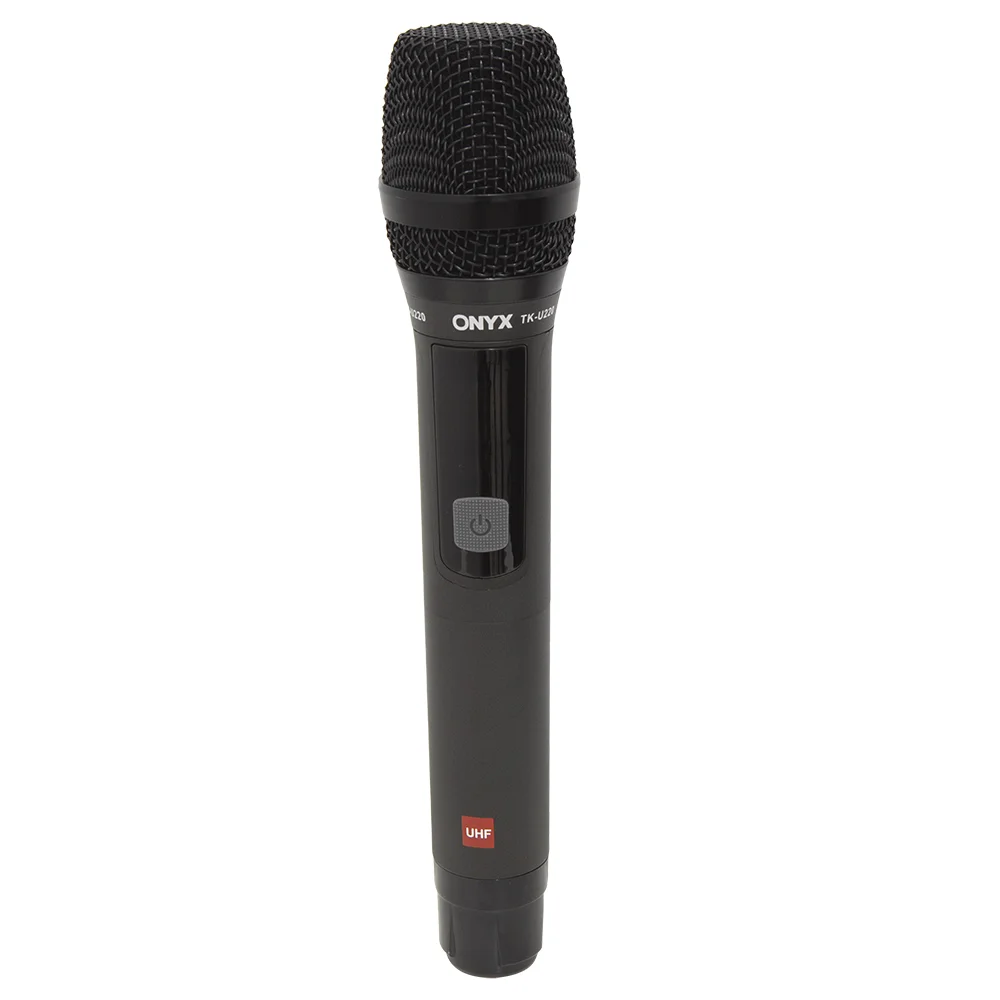 Imagem 3 de 5 do produto Microfone Sem Fio Duplo Tk U220 Uhf Onyx