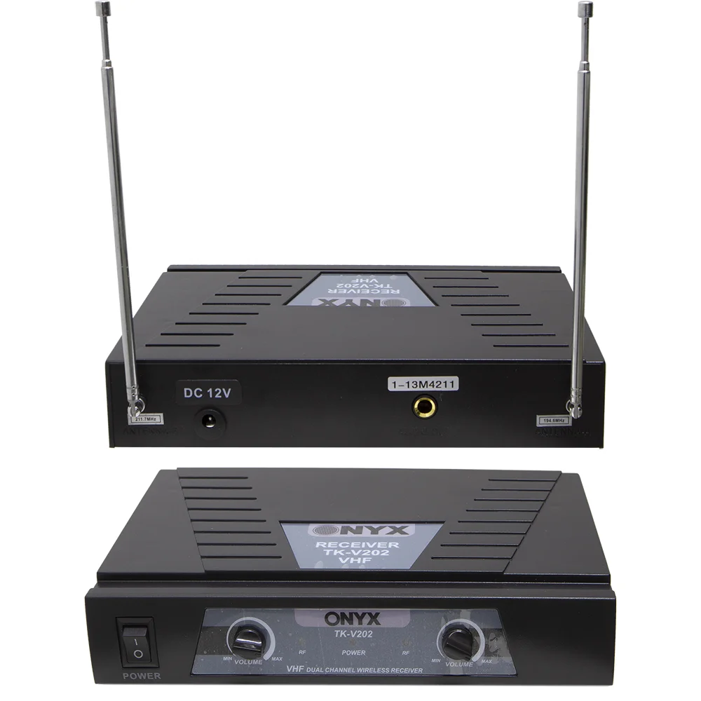 Imagem 2 de 5 do produto Microfone Sem Fio Tk V202 Vhf Onyx