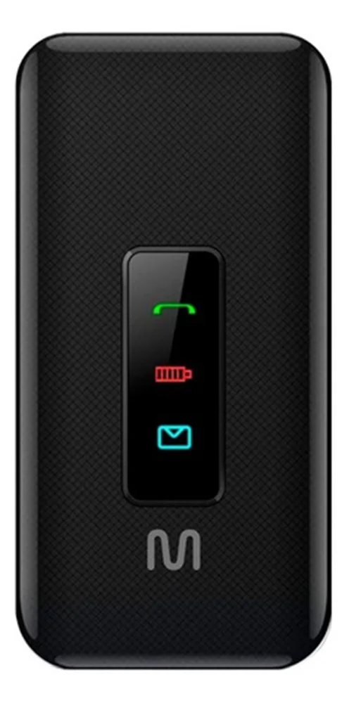 Imagem 5 de 5 do produto Celular Multi Vita 4g Flip Dual Chip Micro Usb Wi-fi Bluetooth Preto